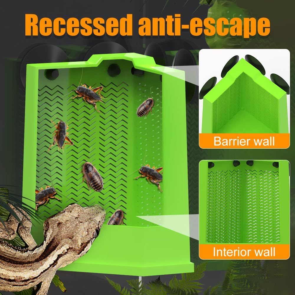 Save Space and Simplify Feeding with This Reptile Feeder