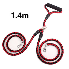 Handle Two Dogs Effortlessly with This Double-Ended Traction Rope