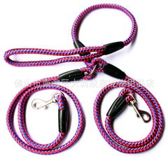 Handle Two Dogs Effortlessly with This Double-Ended Traction Rope