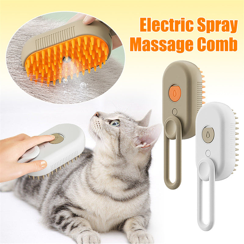 Effortless Grooming & Relaxation for Your Pet with a Steam Brush