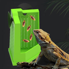 Save Space and Simplify Feeding with This Reptile Feeder