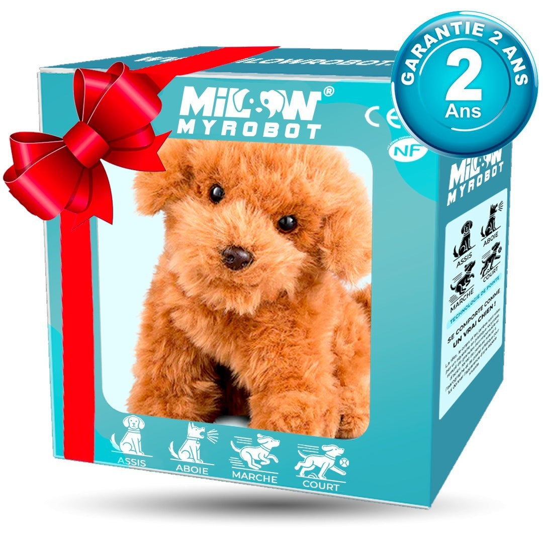 Robot Puppy Short Plush Doll - realistic robot puppy