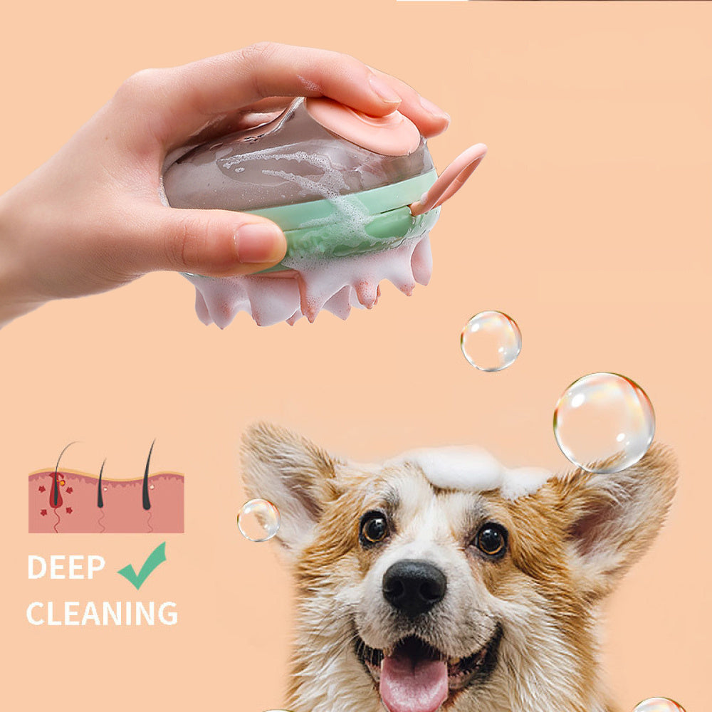 Stress-Free Bath Time: Clean, Massage, and Relax Your Pet